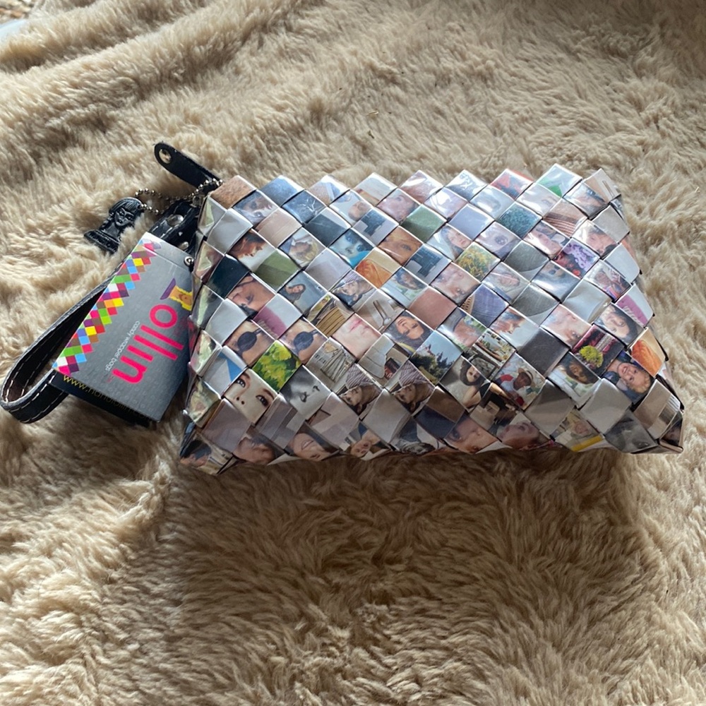 Nahui Ollin Candy Wrapper Wristlet BNWT
